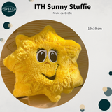 Stickdatei Sonne Stuffie 20x20, ITH Kuschelkissen Sunny