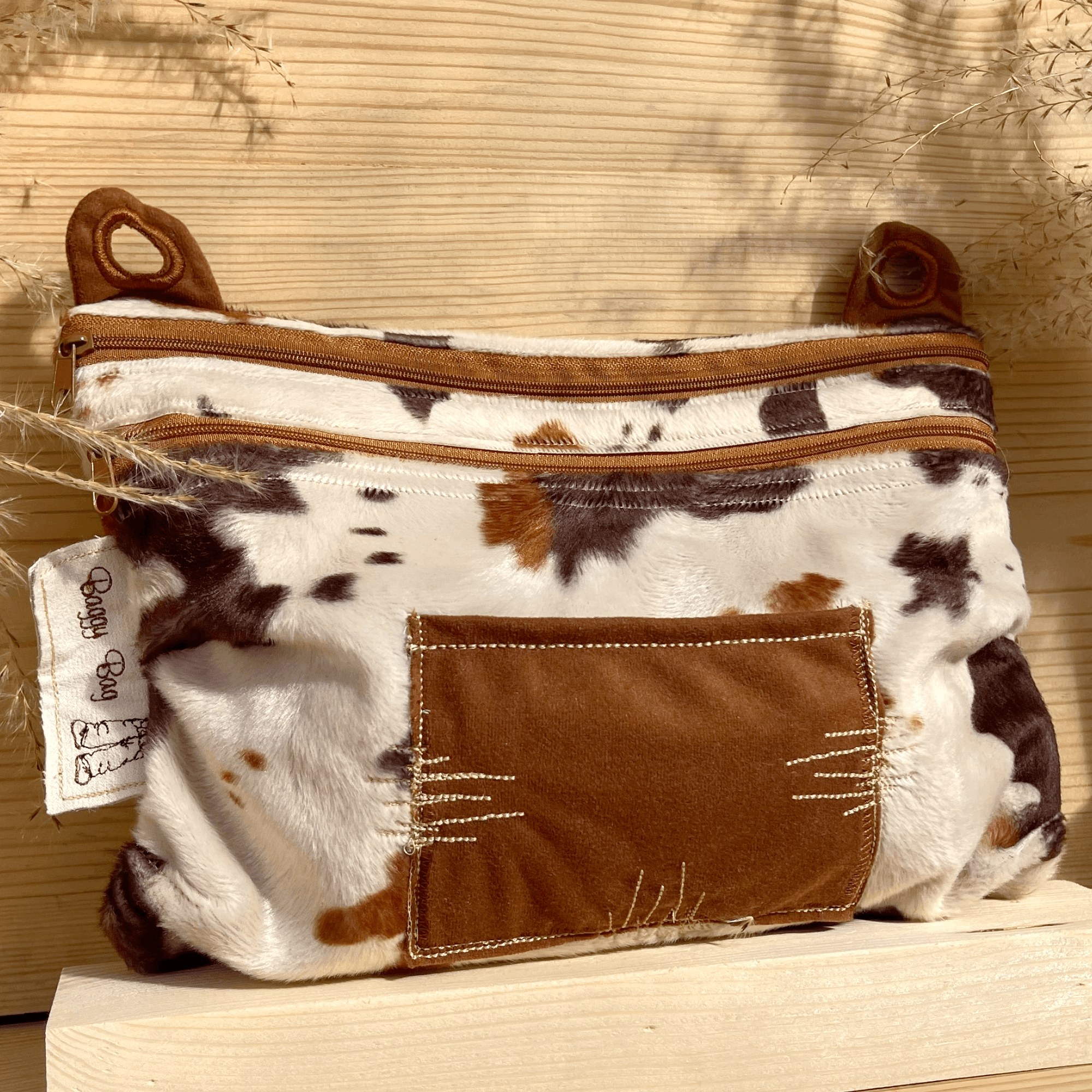 Stickdatei Baggy Bag 20x30, ITH Tasche mit 2 Reißverschlüssen - Sewando
