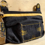 Stickdatei Baggy Bag 15x24, ITH Tasche mit 2 Reißverschlüssen - Sewando