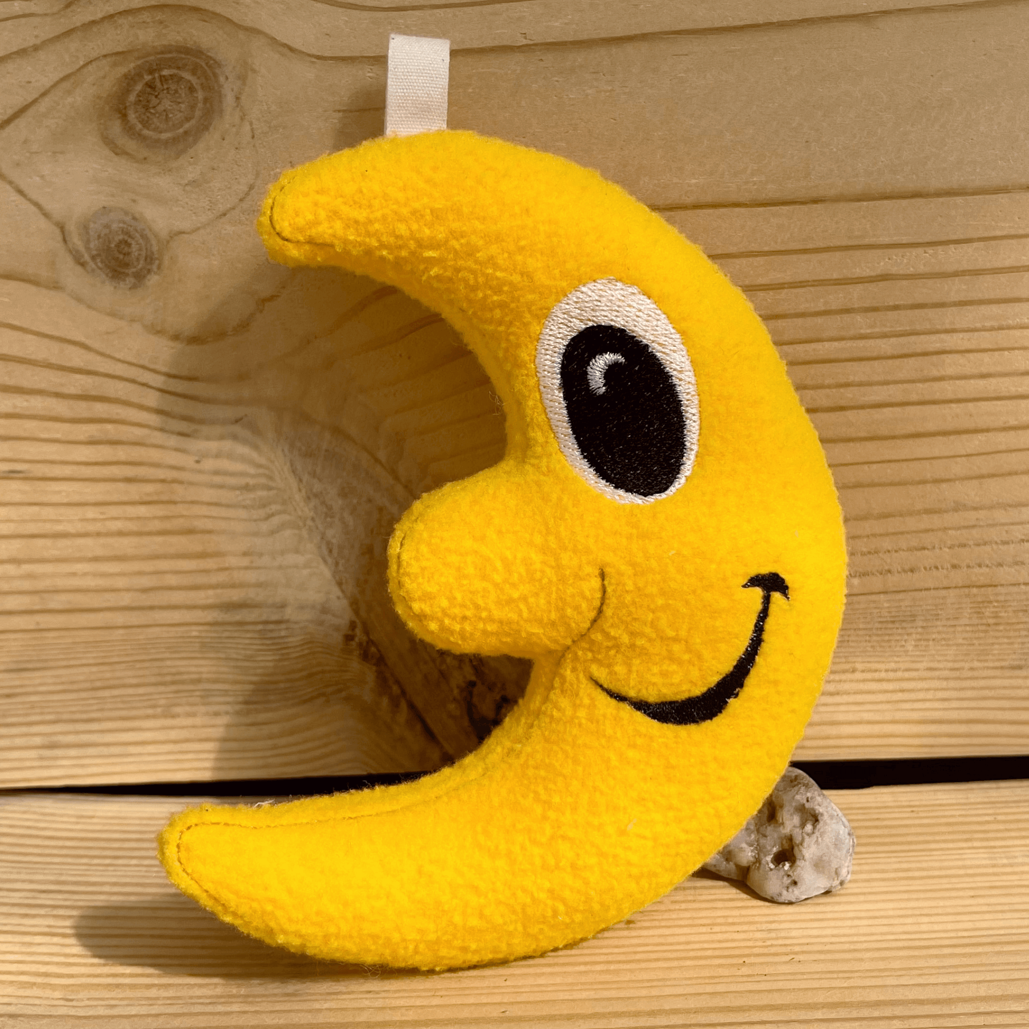 Stickdatei Mond Stuffie 15x21, ITH Kuschel-Mond - Sewando