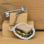 Stickdatei Sandwich Anhänger 9x6, lustiger ITH Anhänger - Sewando