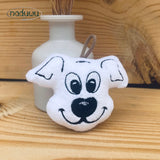 Stickdatei Hund Stuffie Set, ITH Kuschelkissen Schnuffelkopp in 9x8 und 10x9