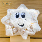 Stickdatei Sonne Stuffie 24x24, ITH Kuschelkissen Sunny