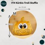 Stickdatei Kürbis-Troll Stuffie 13x13, ITH Kuscheltier - Sewando