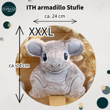 Stickdatei armadillo Stuffie 24x27, ITH Stickdatei Gürteltier