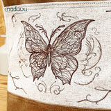 Stickdatei Schmetterling Set mit 7 Größen, B-Fly Scribble ab 9x10
