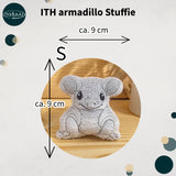Stickdatei armadillo Stuffie 10x10, ITH Stickdatei Gürteltier