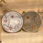 ITH Stickdatei Blumen Mug Rug Set 10x10 mit Sumsenschutz - Sewando