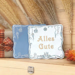 ITH Stickdatei Geburtstag Set 3 Größen, ITH Geschenkumschlag & Geschenkanhänger - Sewando