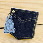 Stickdatei Jeanstasche 10x10, In The Hoop Back Pocket - Sewando