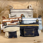 Stickdatei Baggy Bag Set, ITH Tasche in 5 Größen mit 2 Reißverschlüssen - Sewando
