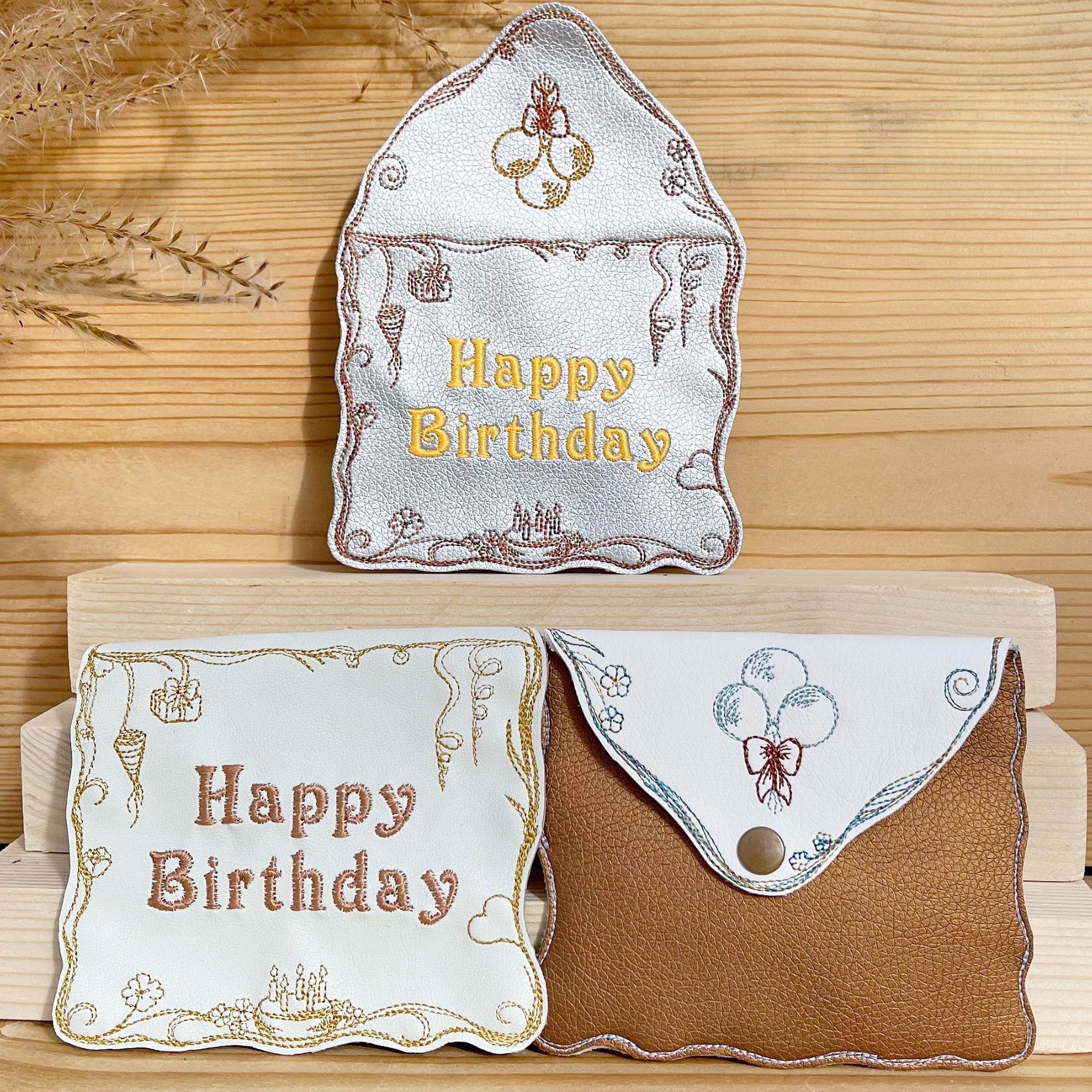 ITH Stickdatei Geschenkumschlag 13x18 in 2 Varianten - Sewando