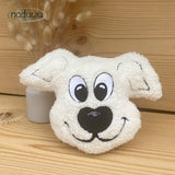 Stickdatei Hund Stuffie Set, ITH Kuschelkissen Schnuffelkopp in 24x22