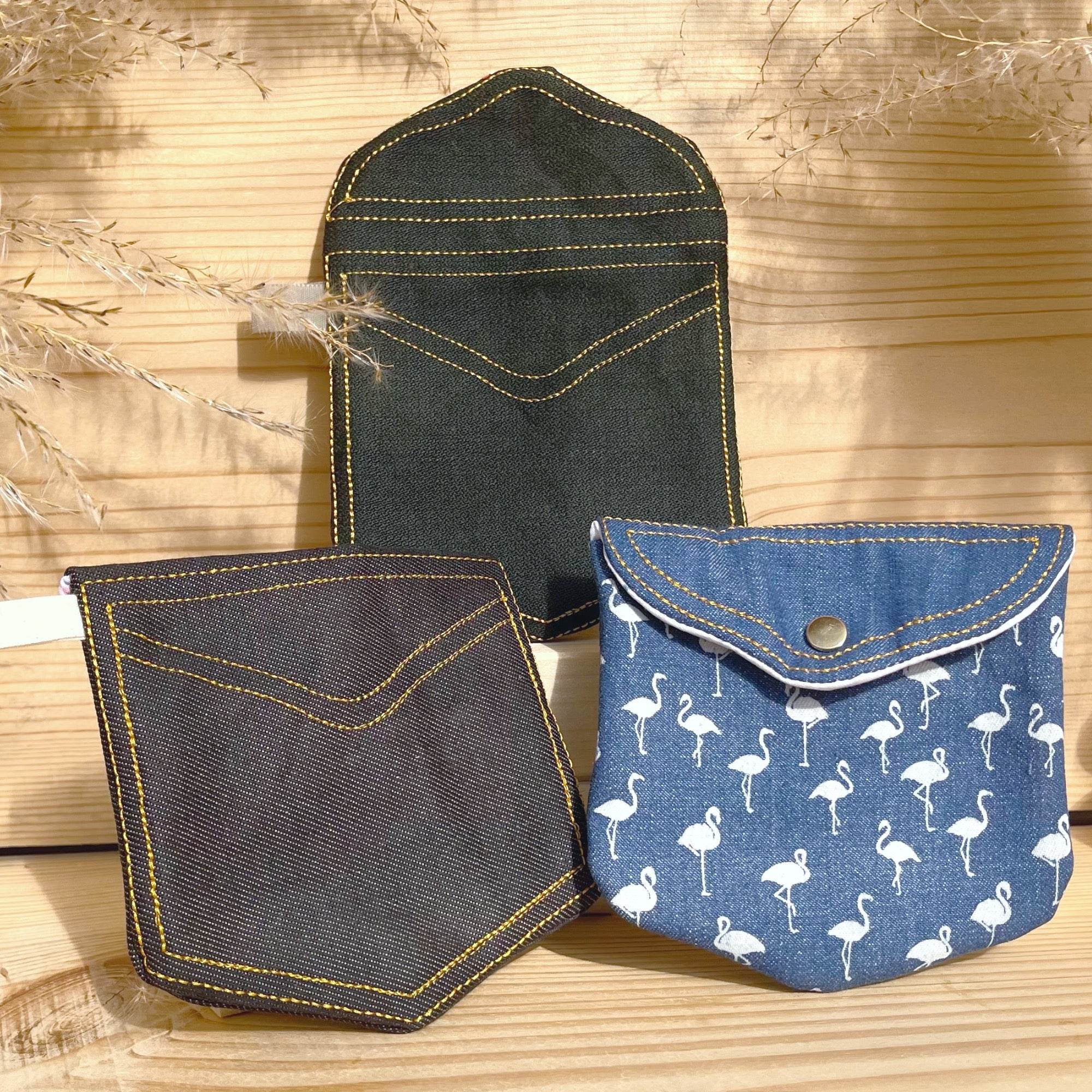 Stickdatei Jeanstasche 13x18 mit Klappe, ITH Back Pocket Bag - Sewando