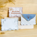 ITH Stickdatei Geburtstag Set 3 Größen, ITH Geschenkumschlag & Geschenkanhänger - Sewando