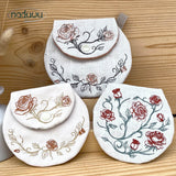 Stickdatei Round Rosi Bag Set mit 3 Größen, ITH runde Tasche - Sewando