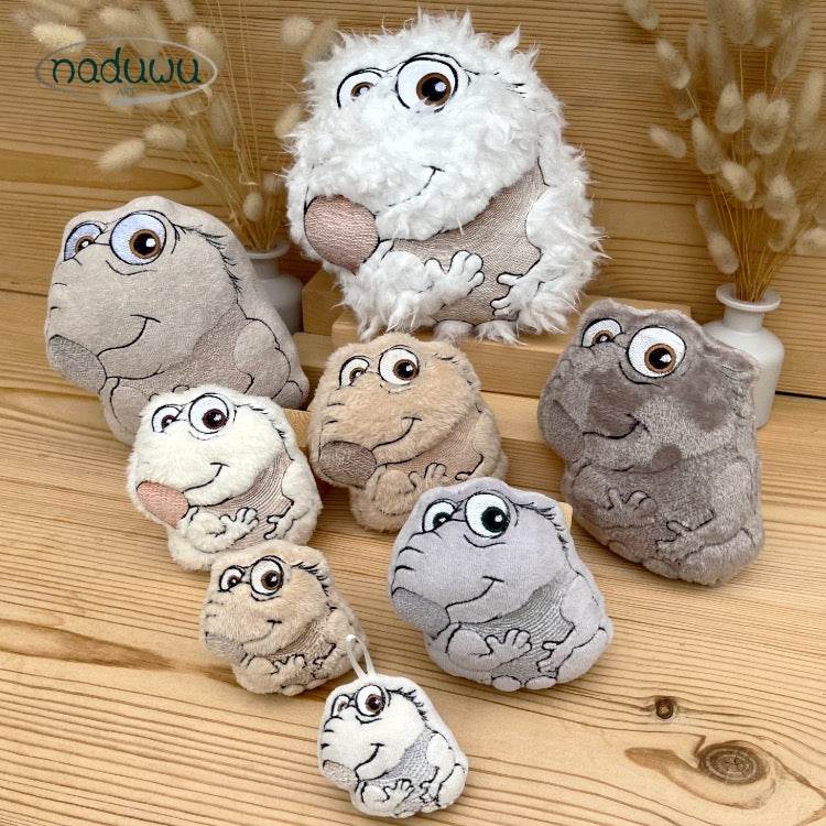 Stickdatei Knuffelchen Nib Set mit 7 Größen, ITH Stuffie - Sewando