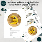 Stickdatei Mond und Stern ITH Bundle für 13x18 Rahmen - Sewando