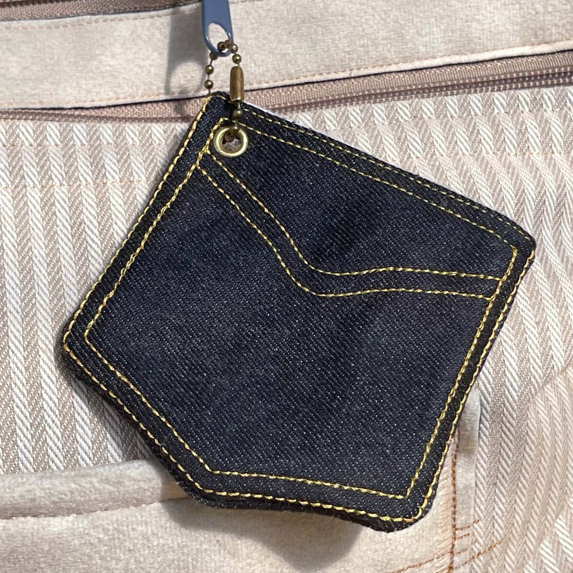 Stickdatei Jeanstasche 10x10, In The Hoop Back Pocket - Sewando