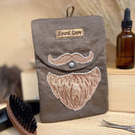 Stickdatei Beard Care Bag “BC” 15x21, In The Hoop Tasche - Sewando