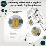Stickdatei Käse 3D Anhänger 4x9cm, ITH Taschenbaumler - Sewando