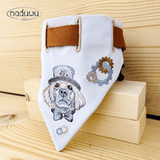 Stickdatei Halstuch für Hunde in 15x15, Bandana mit Motiv und blanko - Sewando