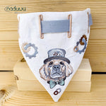Stickdatei Halstuch für Hunde 3 Größen, Bandana mit Motiv und blanko - Sewando