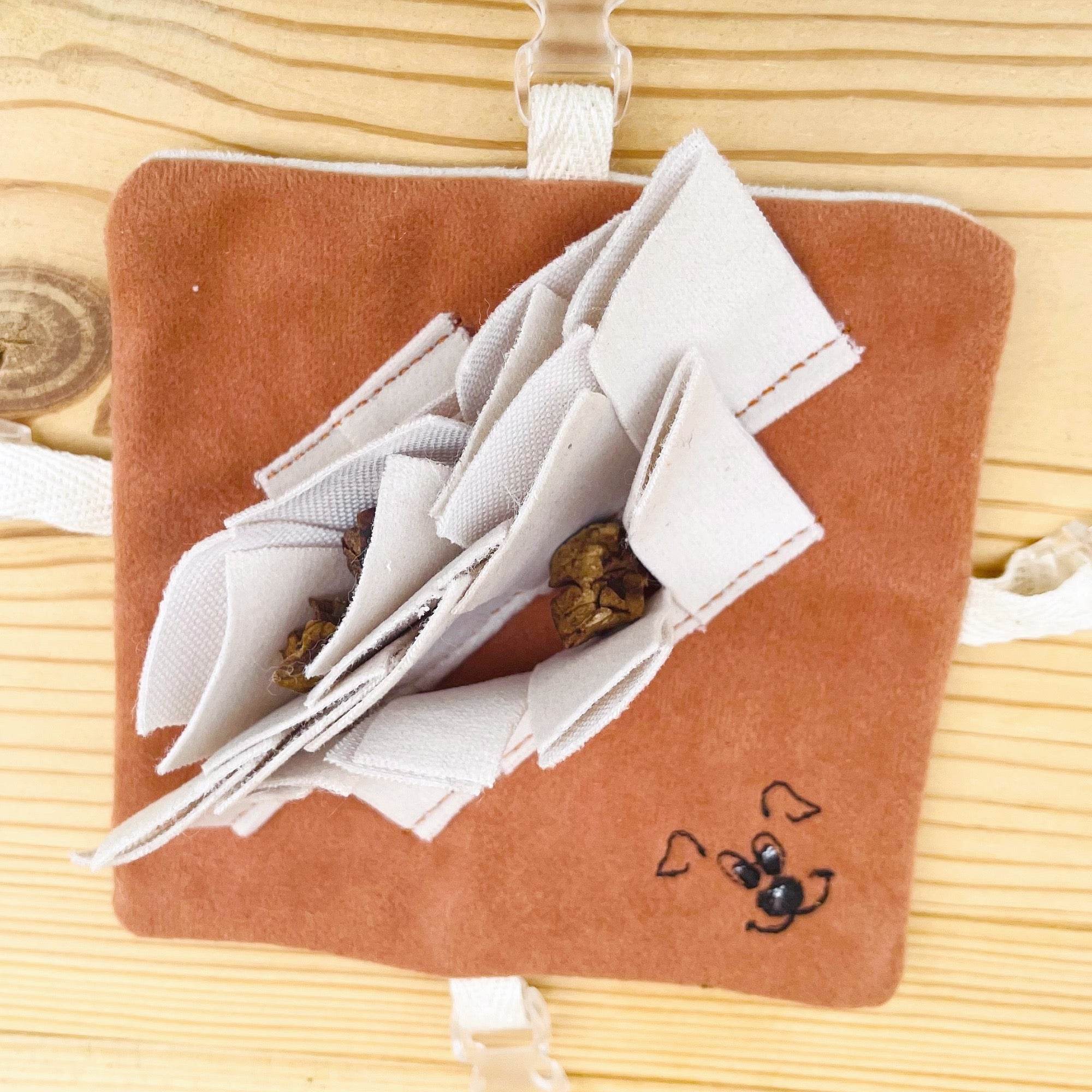 Stickdatei Schnüffelteppich Set 13x13, 5 ITH Schnüffelelemente für Nasentraining - Sewando
