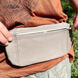 Stickdatei Bauchtasche 13x24, ITH Joggingtasche mit 2 Reißverschlüssen - Sewando