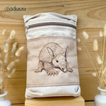 Stickdatei BoxyDillo Bag 24x30, ITH Tasche mit Reißverschluss - Sewando
