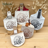 Stickdatei Beutel 16x23, In The Hoop Hundeleinentasche armadillo L-Bag