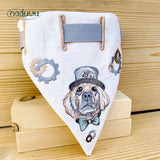 Stickdatei Halstuch für Hunde 3 Größen, Bandana mit Motiv und blanko - Sewando