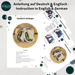 Stickdatei Sandwich Anhänger 9x6, lustiger ITH Anhänger - Sewando