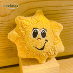 Stickdatei Sonne Stuffie 9x9 & 10x10, ITH Kuschelkissen Sunny - Sewando
