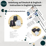 Stickdatei Tasche Spendierhose 10x10, ITH Stickdatei Taschenbaumler - Sewando