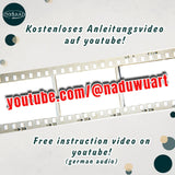 Stickdatei Umhängetasche Set mit 5 Größen, ITH Stickdatei Rosemary Bag