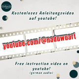 ITH Stickdatei Crossbody Bag Set mit Innentasche S, M, L, XL, In The Hoop Tasche Wabee - Sewando