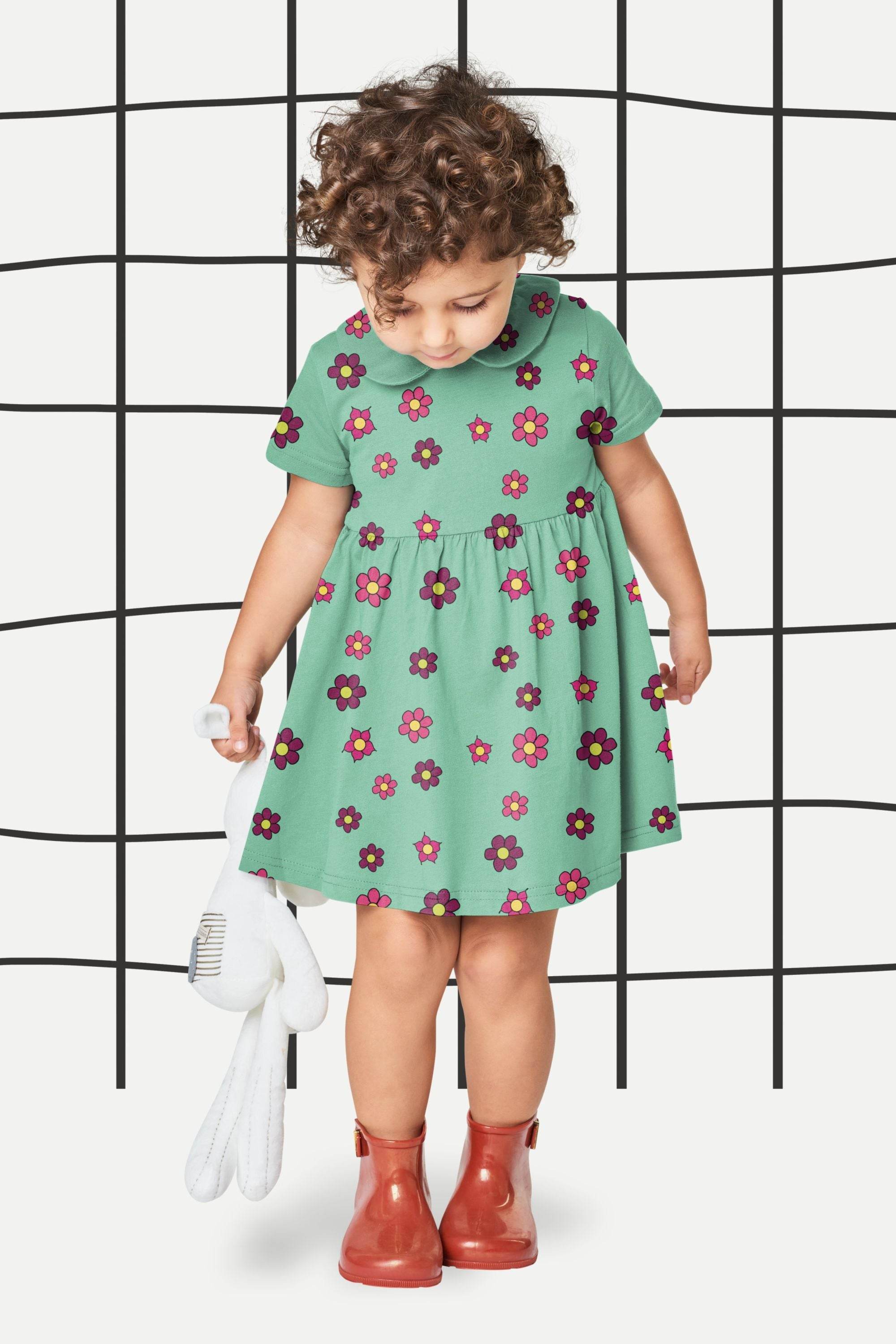 Stoffdesign Flower - Sewando