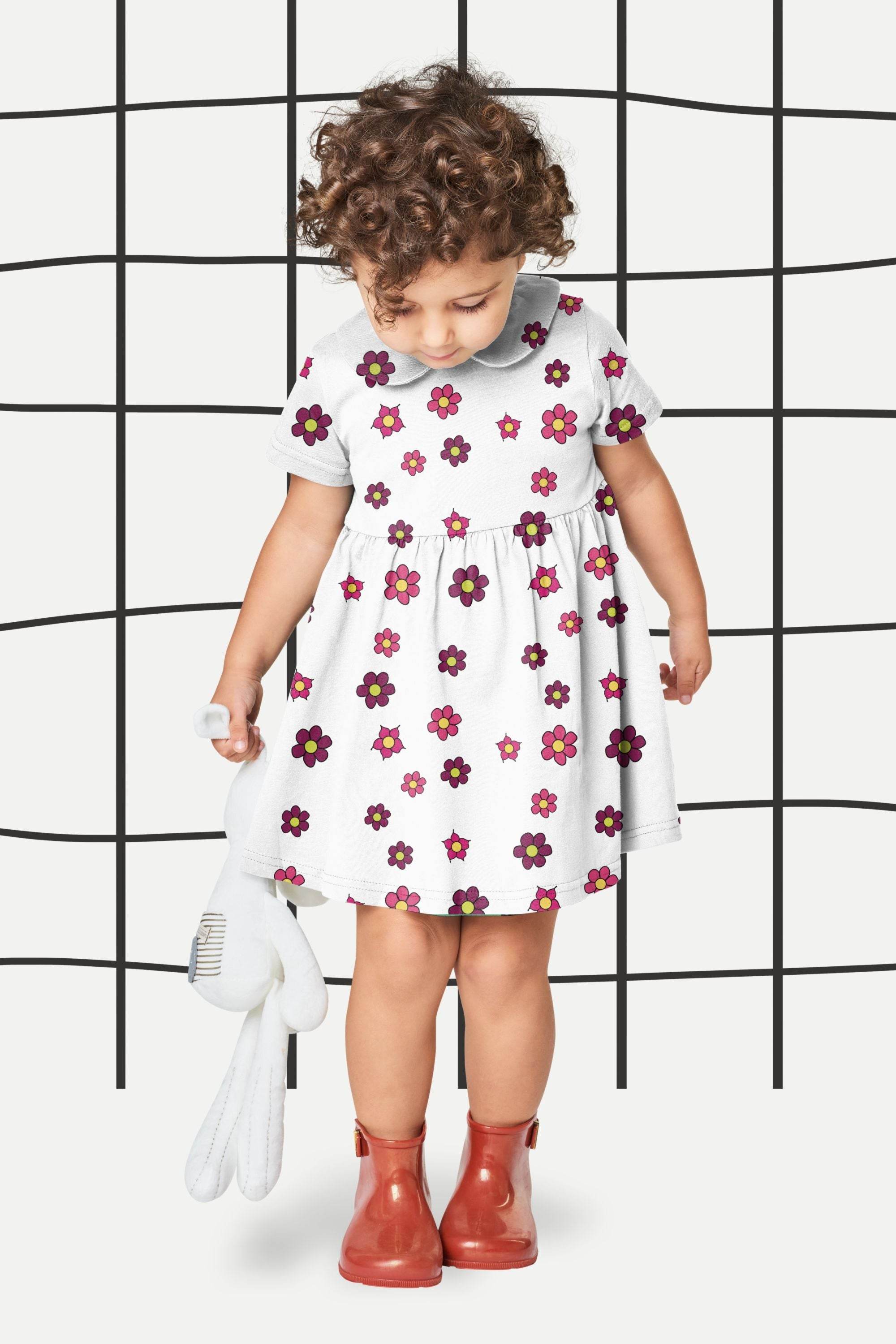 Stoffdesign Flower - Sewando