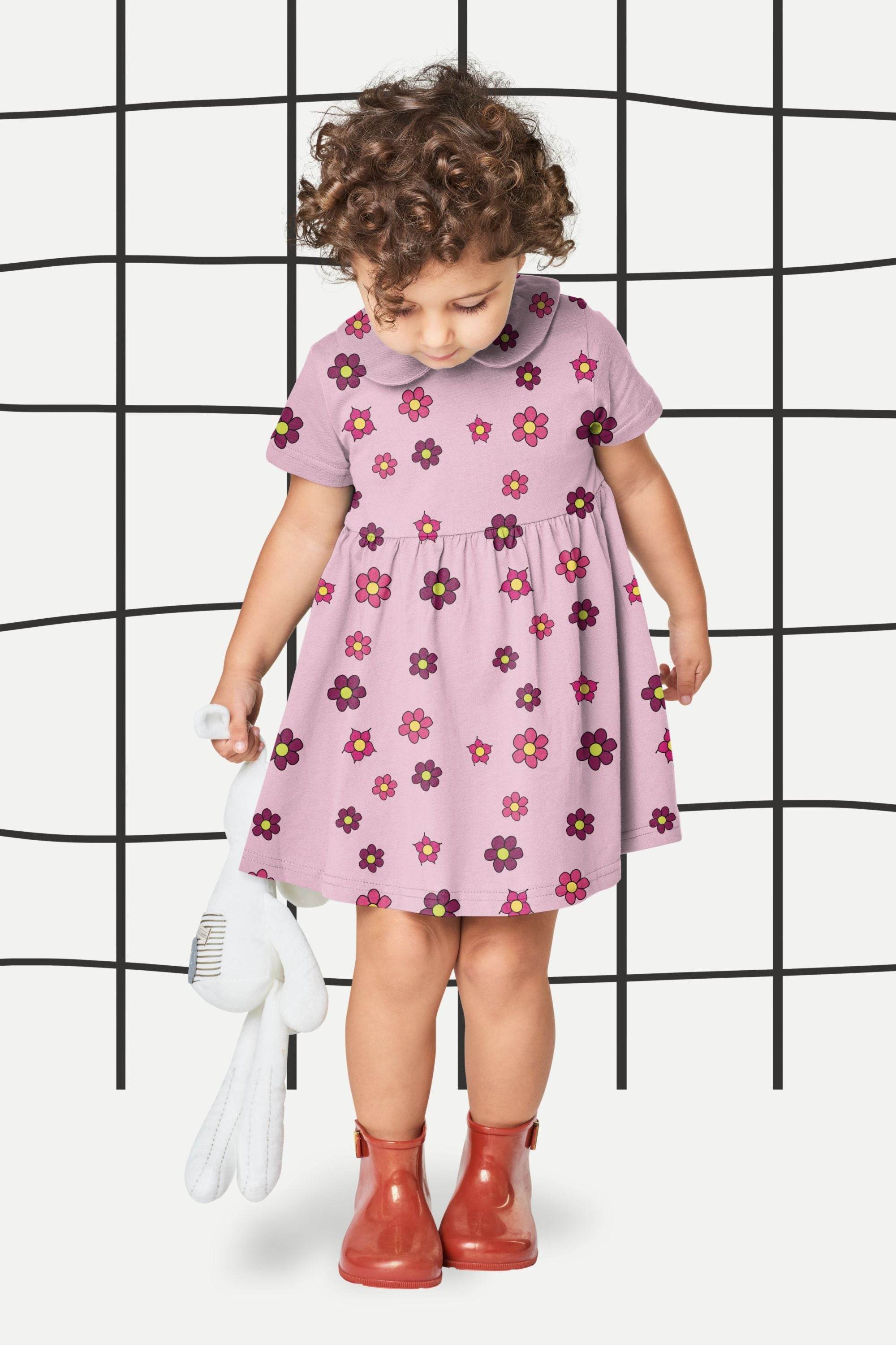 Stoffdesign Flower - Sewando