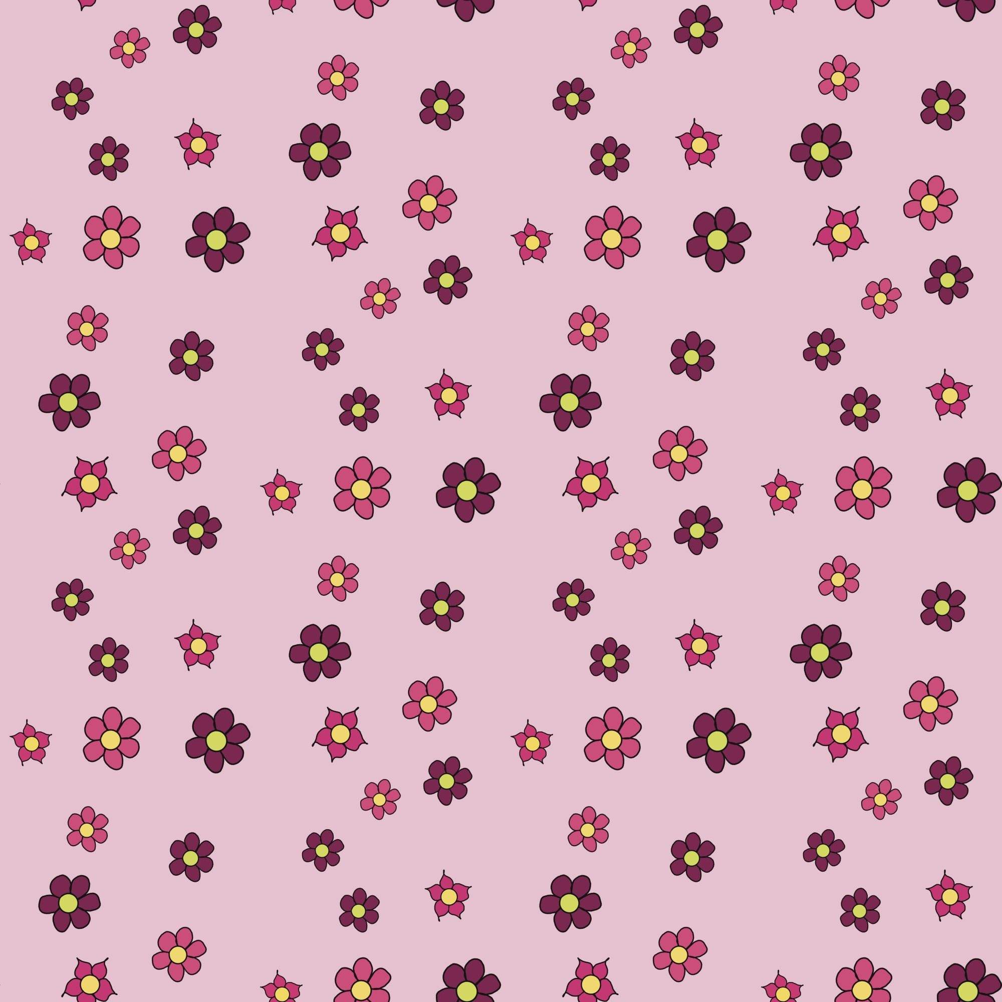 Stoffdesign Flower - Sewando