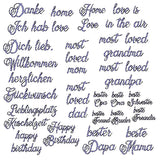 Digiset Blumen Kranz Plotten, Sublimation, Drucken, Digistamp - Sewando