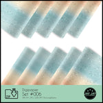 Digipapier-Set #006 (blau, beige) zum drucken, sublimieren und basteln - Sewando