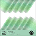 Digipapier-Set #012 (grün) zum drucken, sublimieren und basteln - Sewando