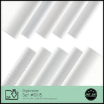 Digipapier-Set #018 (Sterne grau, beige, blau, grün) zum drucken, sublimieren und basteln - Sewando