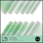 Digipapier-Set #049 (grün) zum drucken, sublimieren und basteln - Sewando