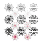 Digiset Mandala Plotten, Sublimation, Drucken, Digistamp - Sewando