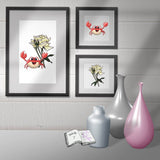 Plotterdatei Karl der Krebs mit Rose Sublimation, Drucken, Digistamp, Digipaper - Sewando