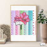 Digiset Amaryllis Plotten, Sublimation, Drucken - Sewando