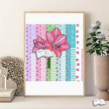 Digiset Amaryllis Plotten, Sublimation, Drucken - Sewando
